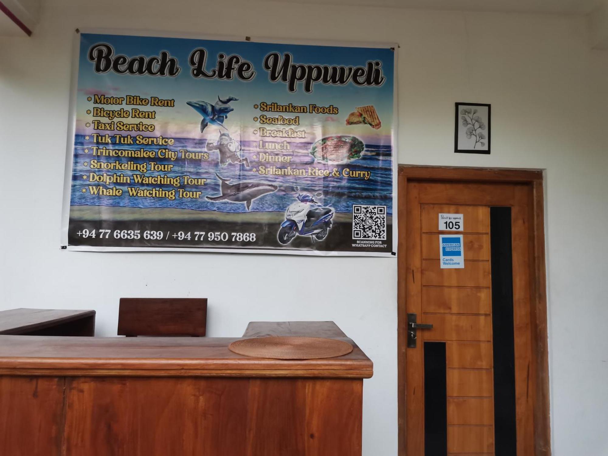 Beach Life Uppuveli Trincomalee Exterior foto